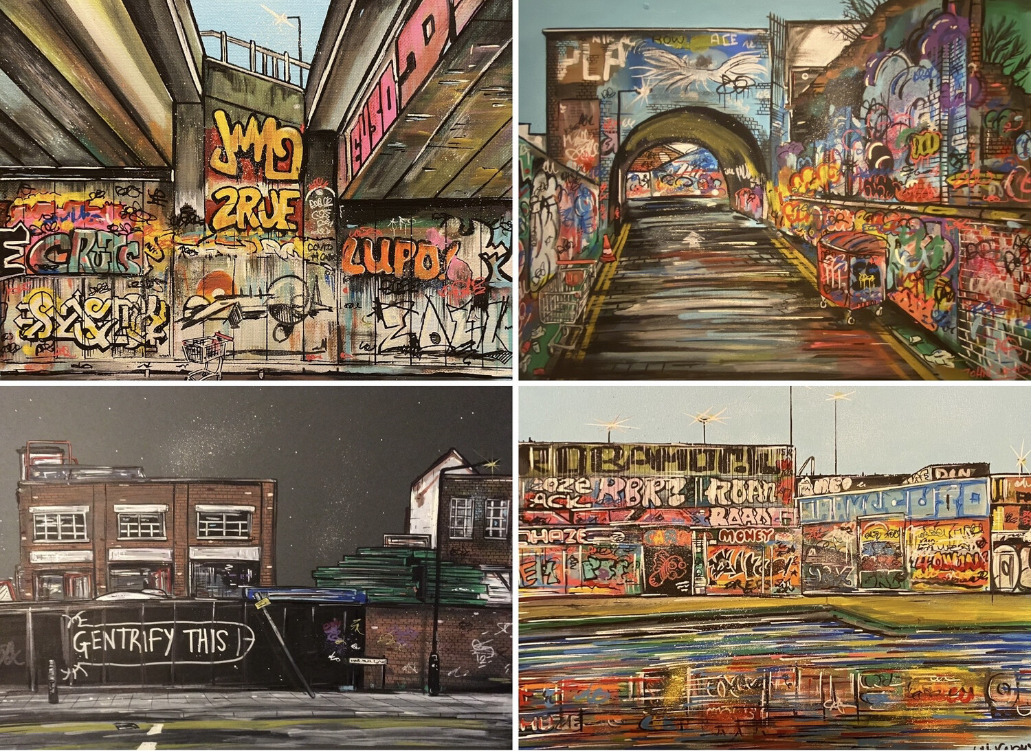 Postcard Pack - London Scenes 2