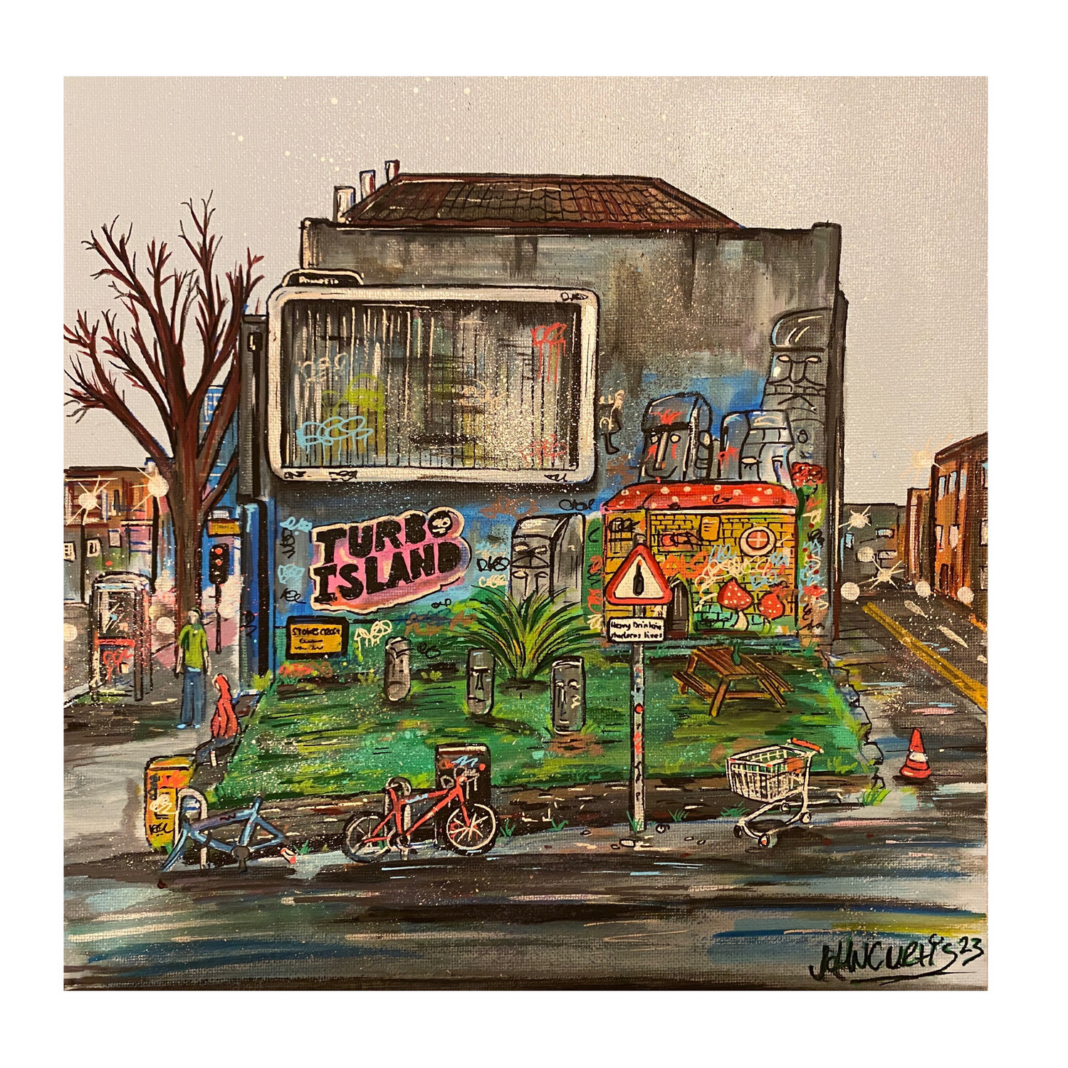 Turbo Island (Before The Fire) - Limited Edition Print