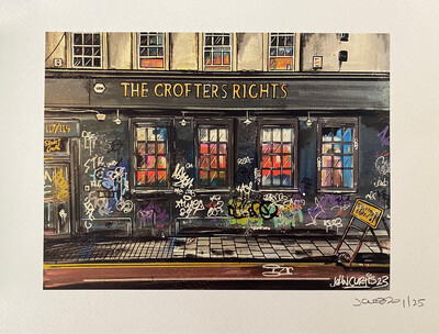 The Crofters Rights - Limited Edition A4 Print