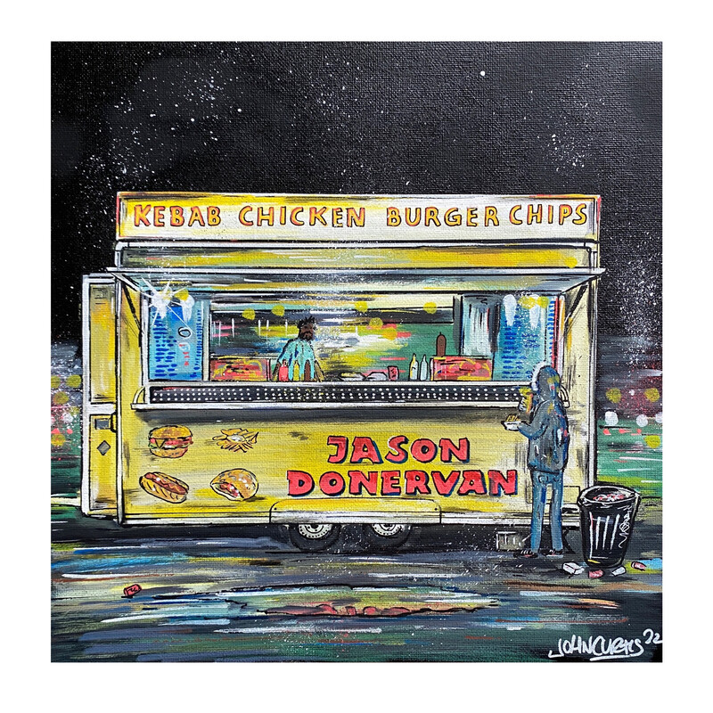 Jason Donervan - 30x30cm Limited Edition Print