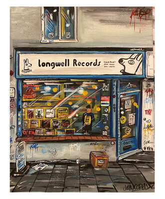 Record Store - Limited Edition A3 Size Print