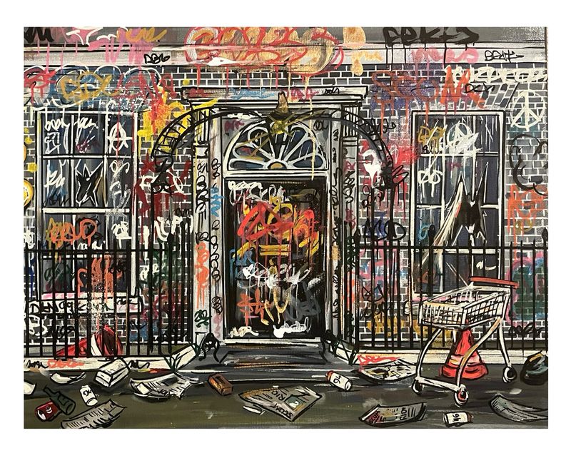 Number 10 - Original Canvas