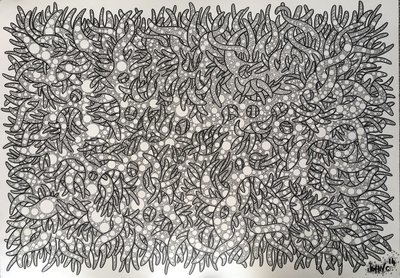 Zillion Circles - Original Illustration Zillion Circles - Original Illustration