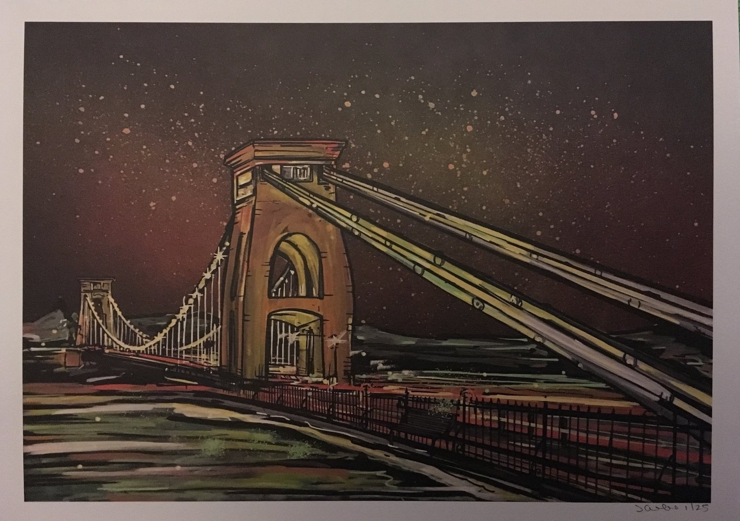 Clifton Suspension Bridge - A4 Print