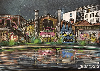 Fish Island (Hackney Wick)- Limited Edition Print Fish Island (Hackney Wick)- Limited Edition Print