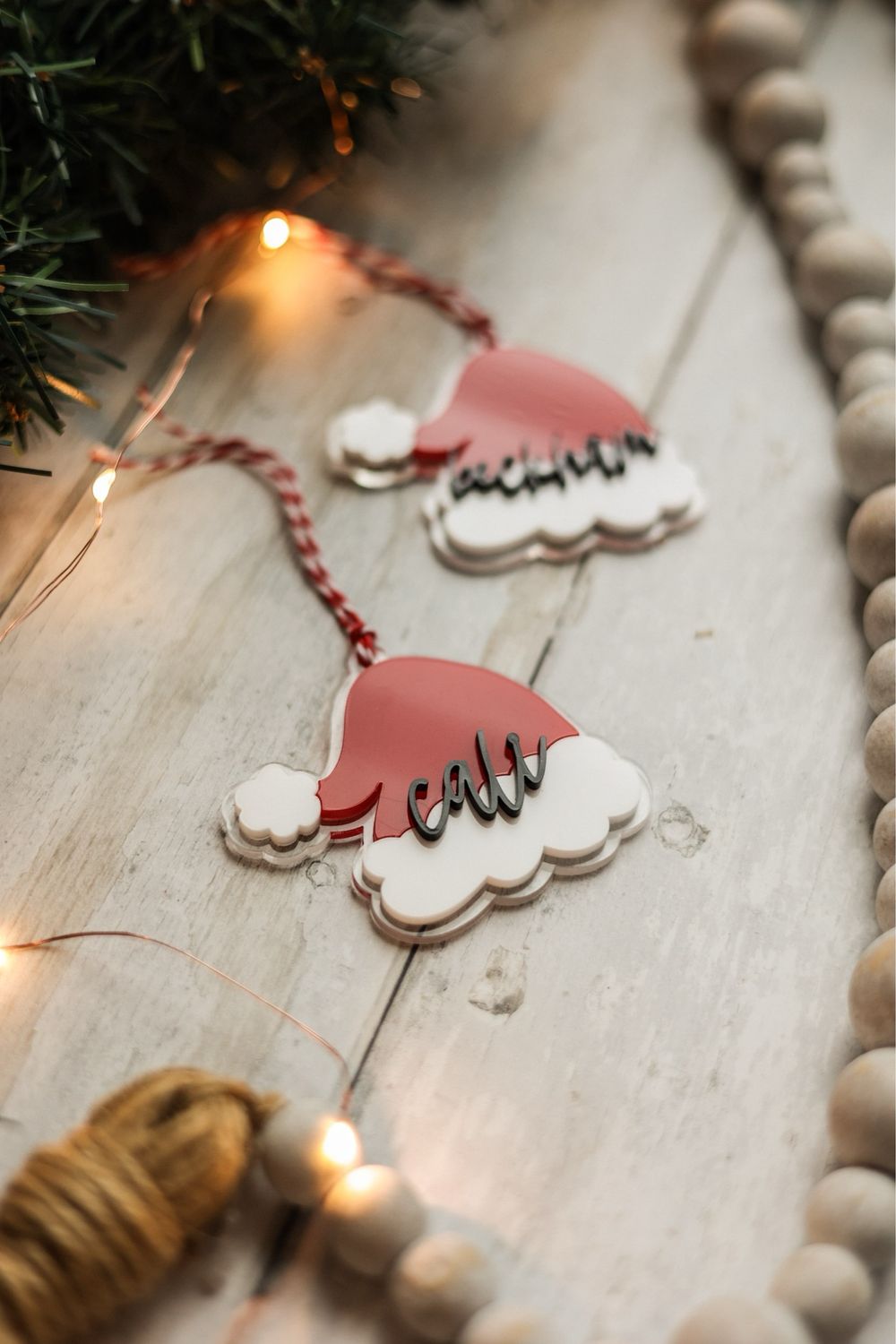 3D Santa Tag
