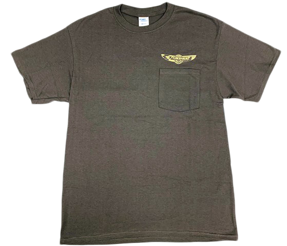 GRAY POCKET TRUCK T-SHIRT
