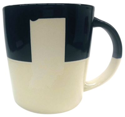 2-TONE INDIANA MUG- BLUE