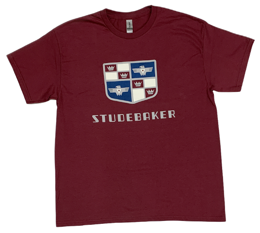 MAROON CREST LOGO T-SHIRT, Size: S