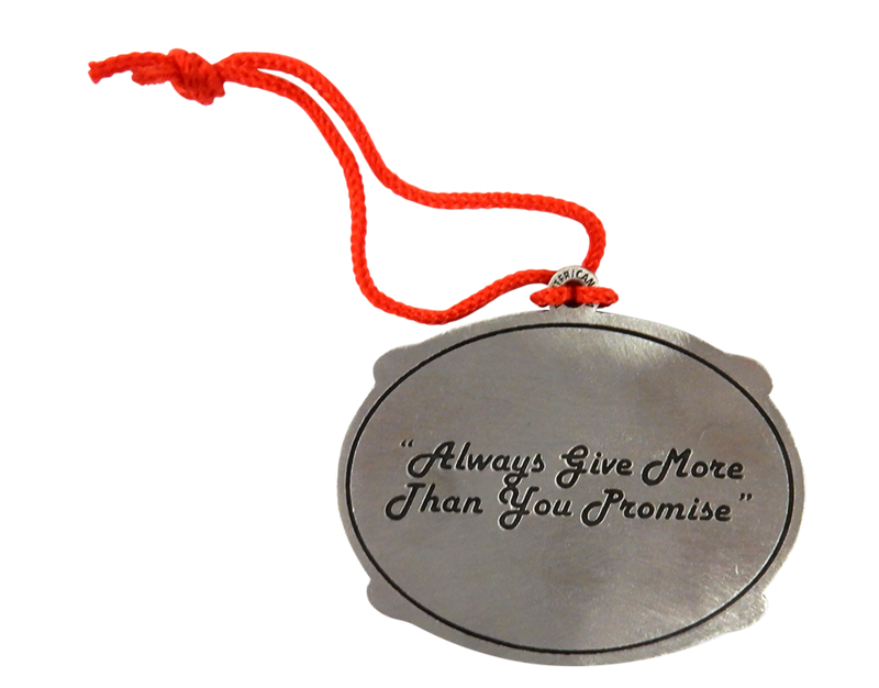 PEWTER ORNAMENT-SNM