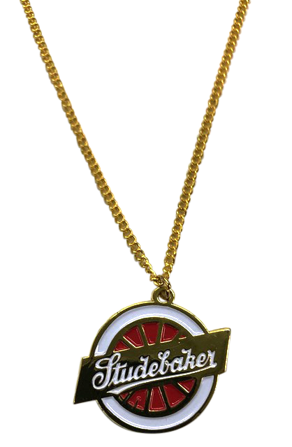 WHEEL LOGO NECKLACE