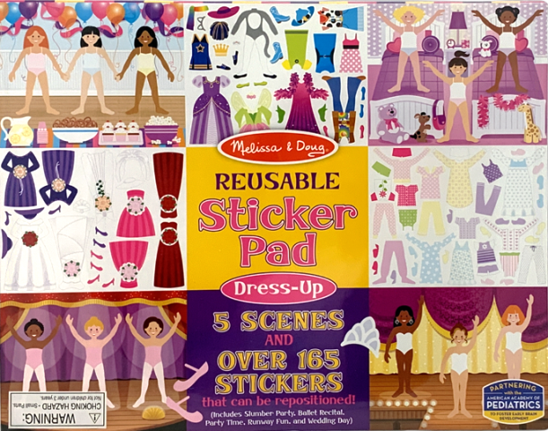 DRESS UP STICKER PAD