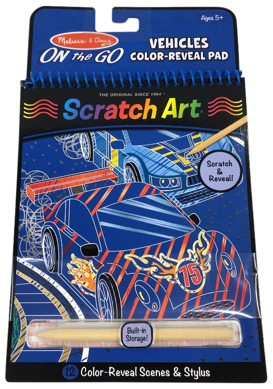 SCRATCH ART- VEHICLES