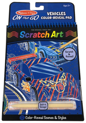 SCRATCH ART- VEHICLES