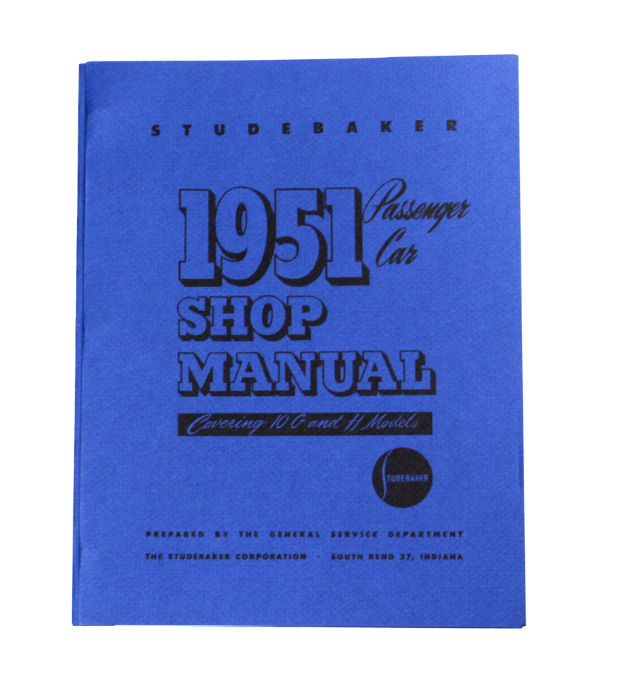 1951-1952 CAR SHOP MANUAL