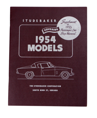 1954 SHOP MANUAL SUPPLEMENT