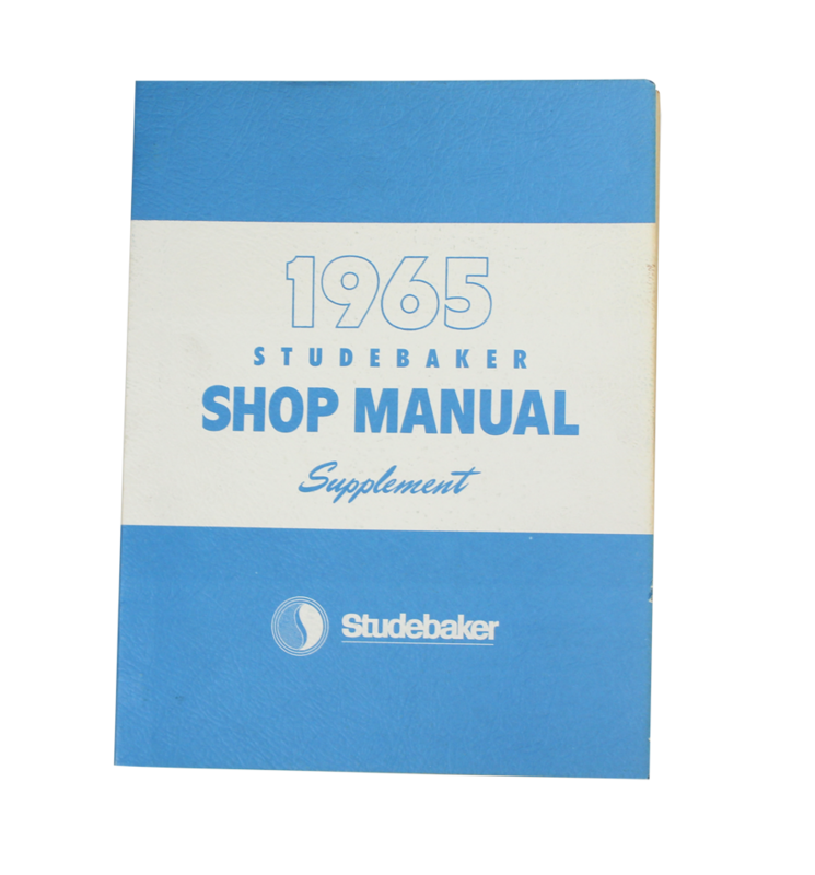 1965 SHOP MANUAL