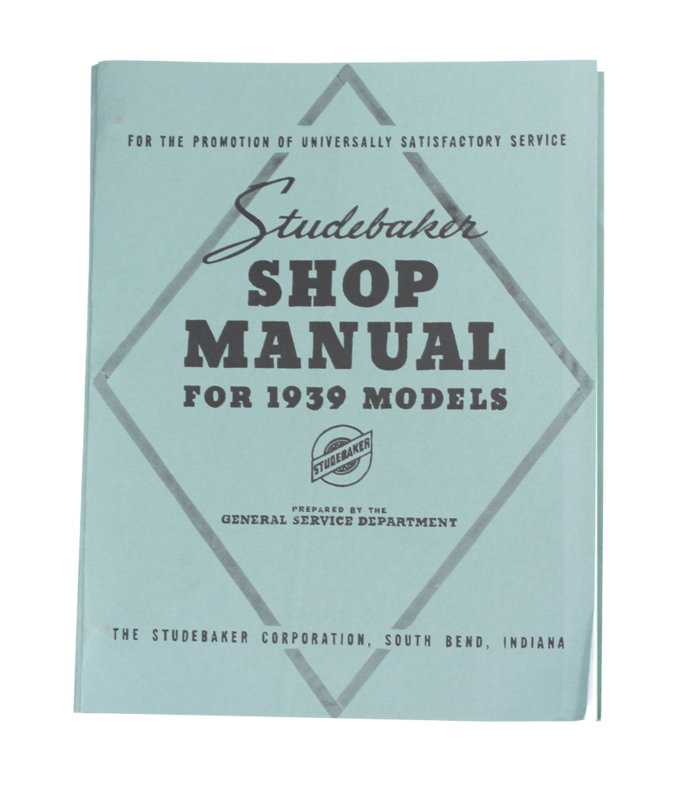 39-40 SHOP MANUAL COMM &amp; PRES