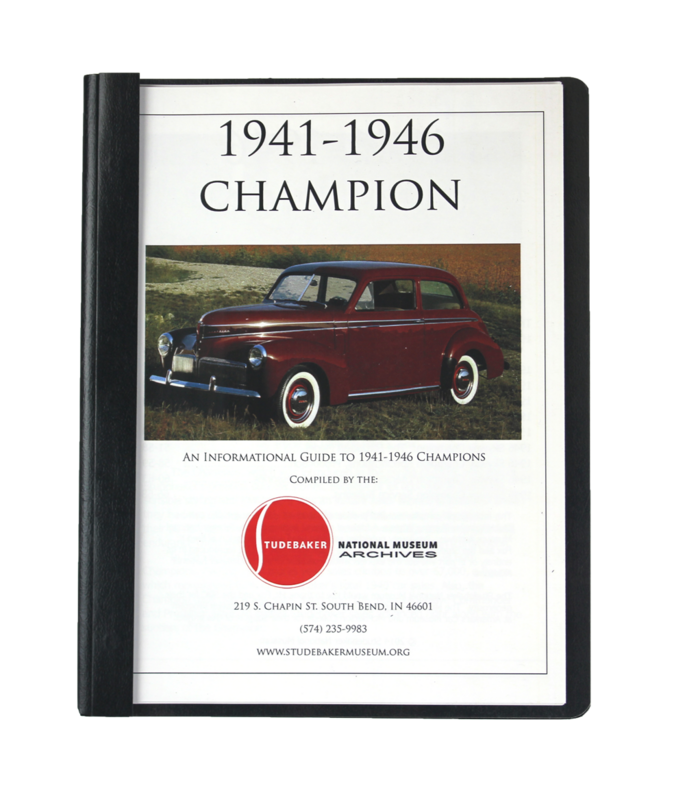 1941-46 CHAMPION MONOGRAPH
