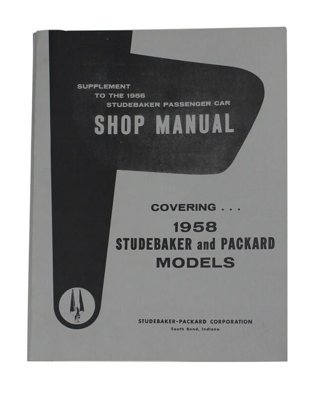 58 SHOP SUPPLEMENT MANUAL