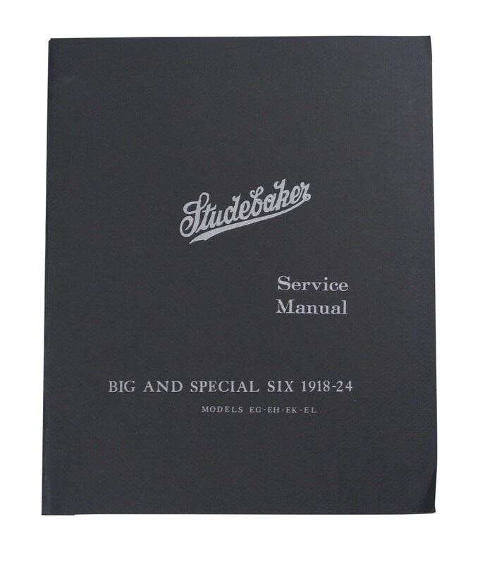 BIG &amp; SPECIAL SIX SHOP MANUAL