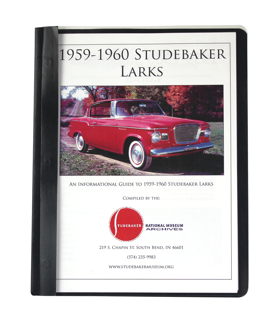 59-60 STUDEBAKER LARKS MONOGRAPH