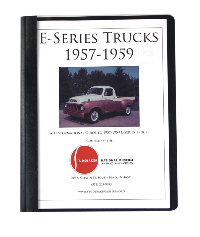 57-59 E-SERIES TRUCKS MONOGRAPH