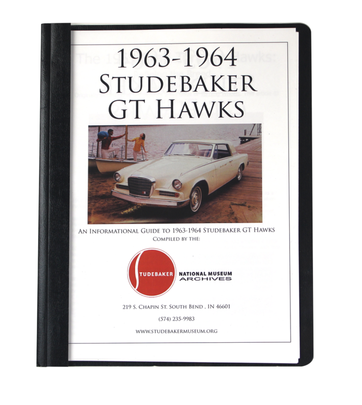 63-64 GT HAWK MONOGRAPH