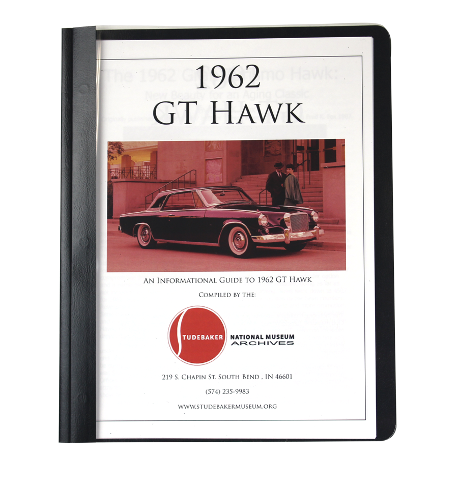 62 GT HAWK MONOGRAPH