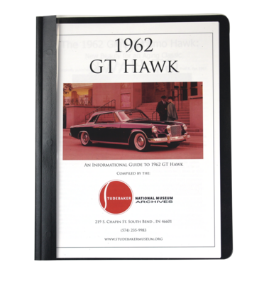 62 GT HAWK MONOGRAPH