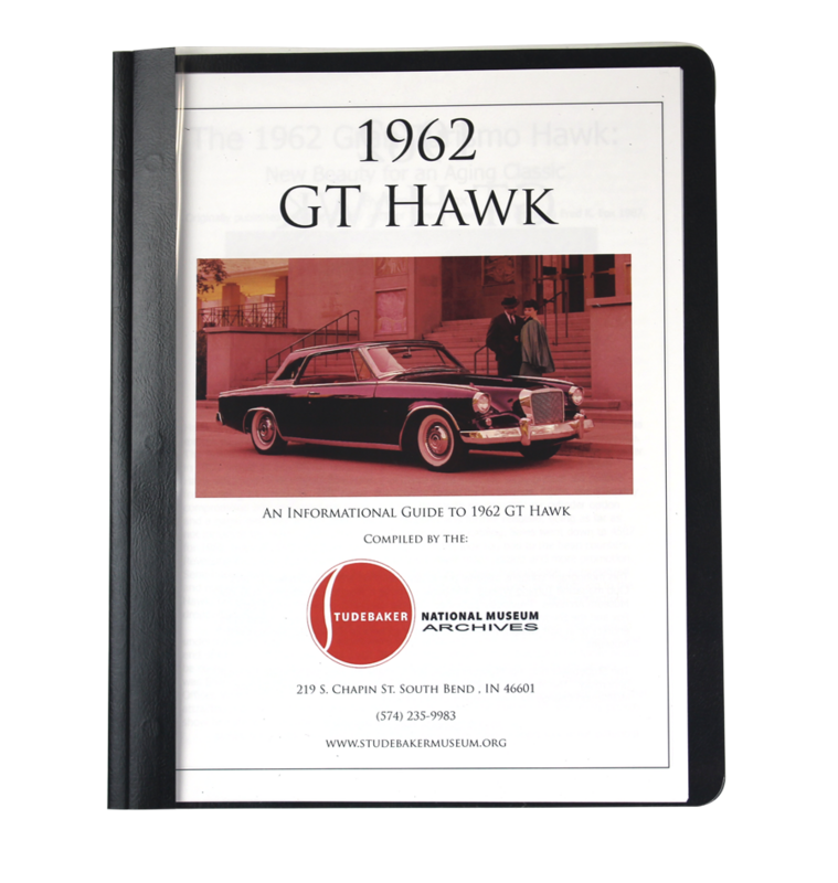 62 GT HAWK MONOGRAPH