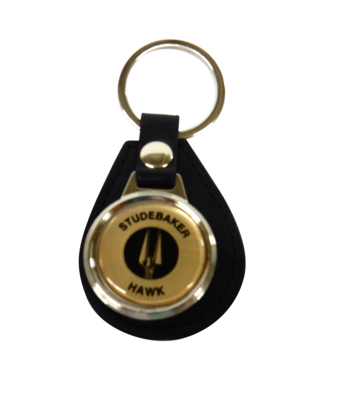 LEATHER HAWK KEYCHAIN