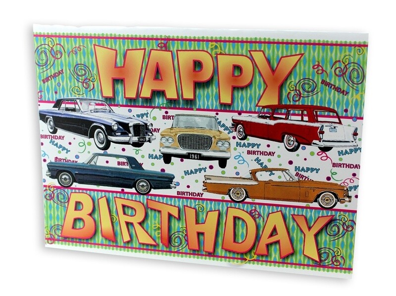 BIRTHDAY CARD-HAWK/LARK