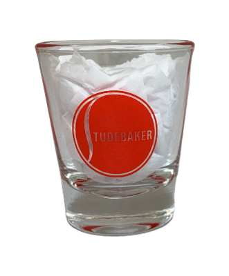 RED BALL SHOT GLASS