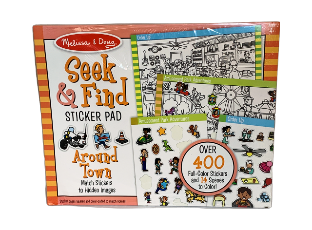 AROUND TOWN STICKER PAD