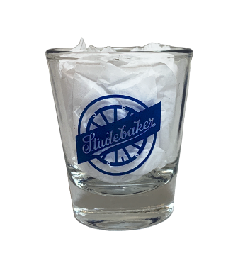 WHEEL LOGO SHOT GLASS