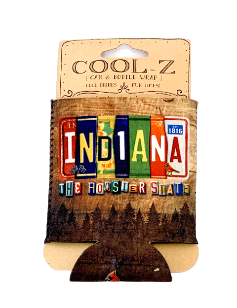 INDIANA LICENSE PLATE KOOZIE