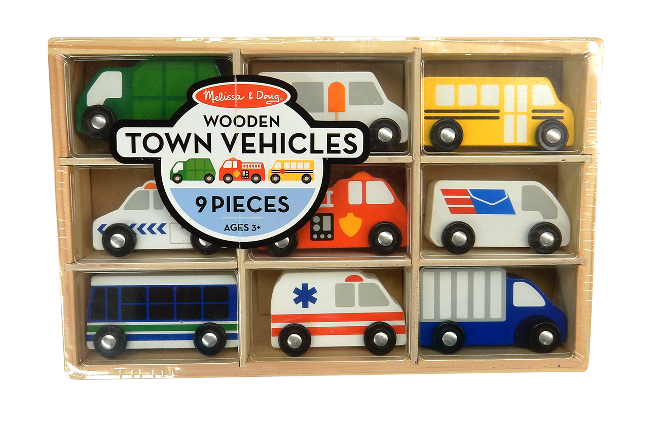 WOODEN TOWN VEHICLES