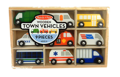 WOODEN TOWN VEHICLES