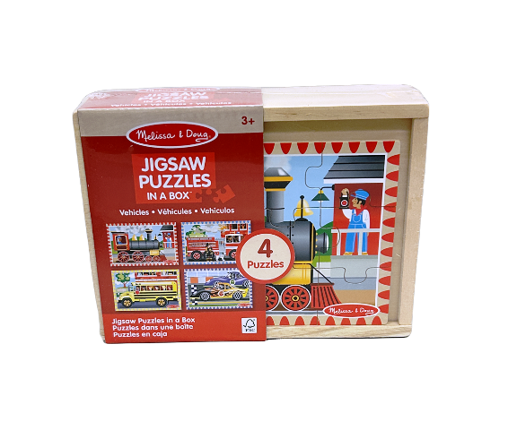 VEHICLE PUZZLES IN A BOX