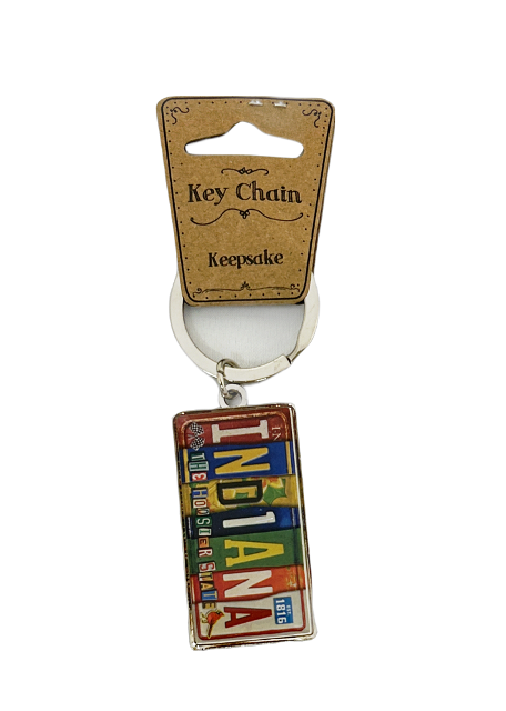LICENSE PLATE KEYCHAIN