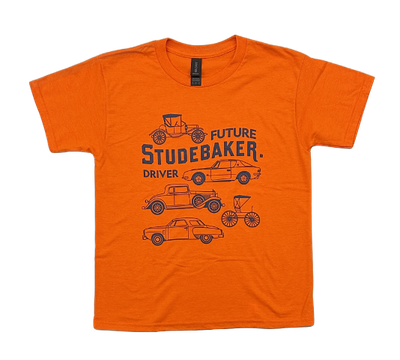 KIDS DRIVER T-SHIRT- ORANGE