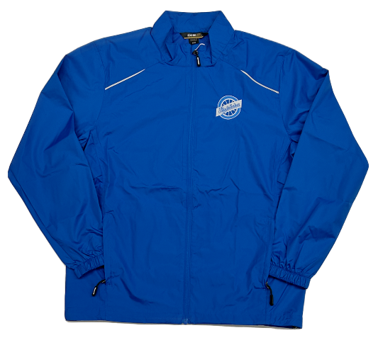 WHEEL LOGO JACKET-ROYAL, Size: S
