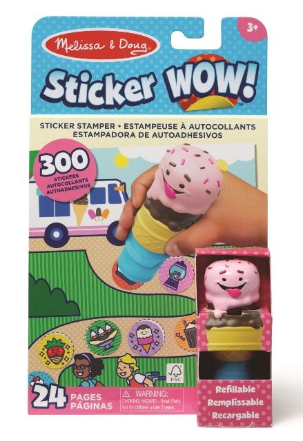 ICE CREAM STICKER WOW