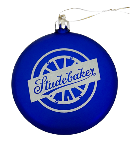 BLUE WHEEL ORNAMENT-FLAT