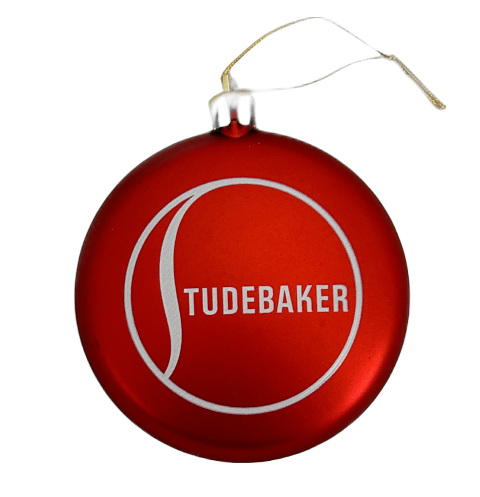 RED BALL ORNAMENT-FLAT