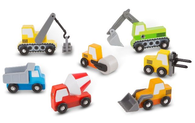 WOODEN CONSTRUCTION VEHICLES