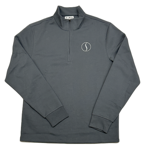 STORM GREY 1/4 ZIP, Size: S