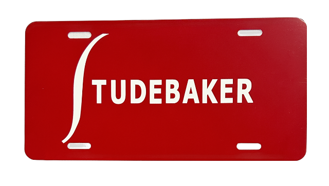 RED BALL LICENSE PLATE