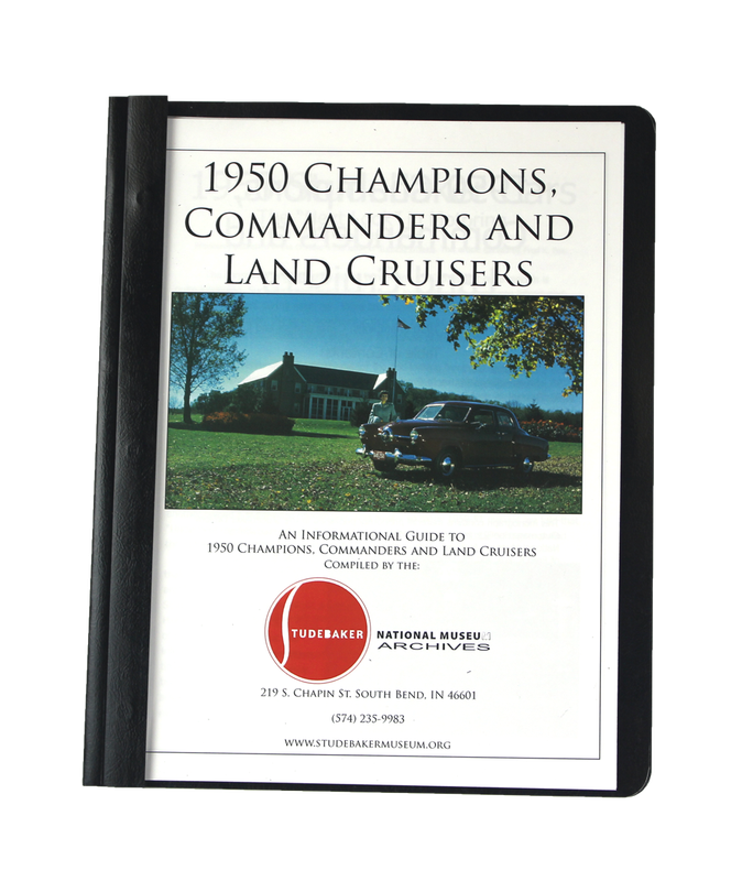 50 CHAMPS, COMM &amp; LAND MONOGRAPH